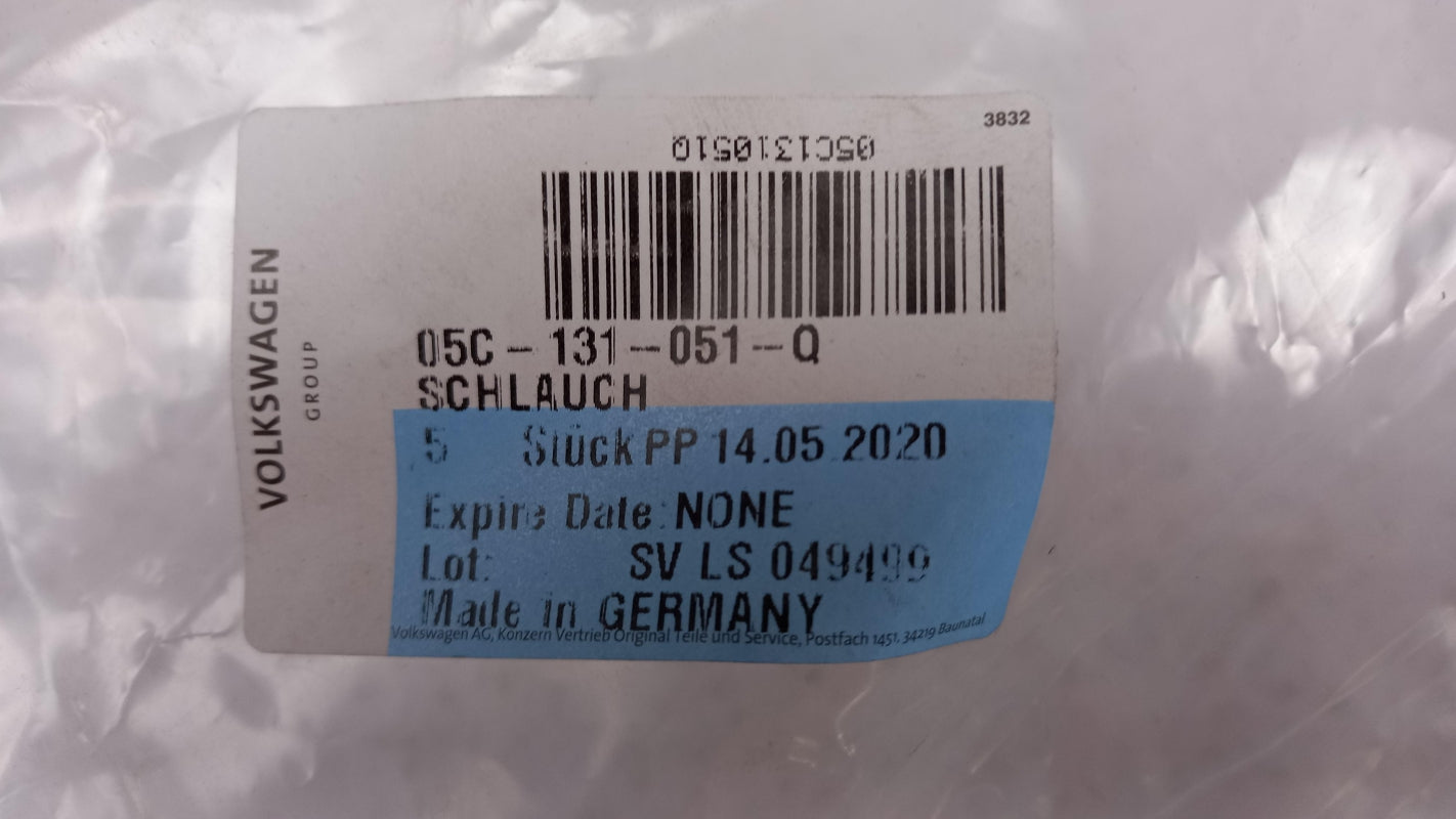 Original VW Polo 2018- SKODA Fabia 2022- Unterdruckschlauch 05C131051Q