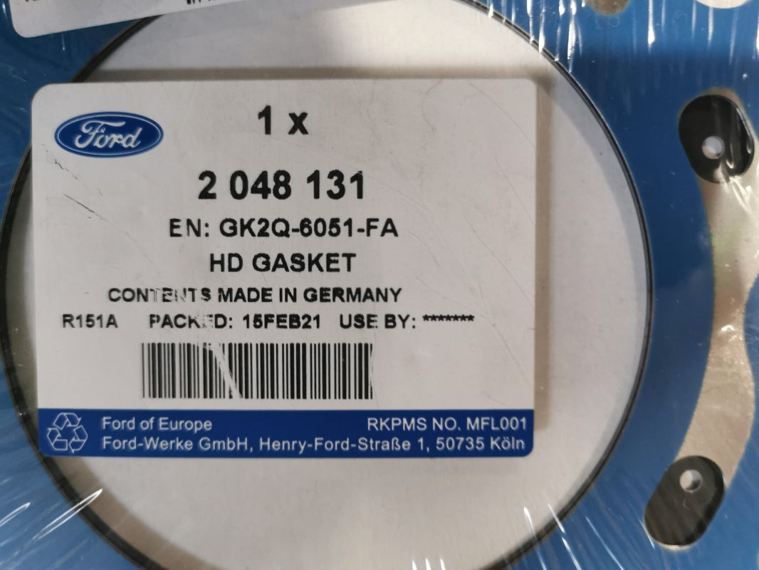 Original FORD Tourneo Custom Transit Zylinderkopfdichtung 2048131