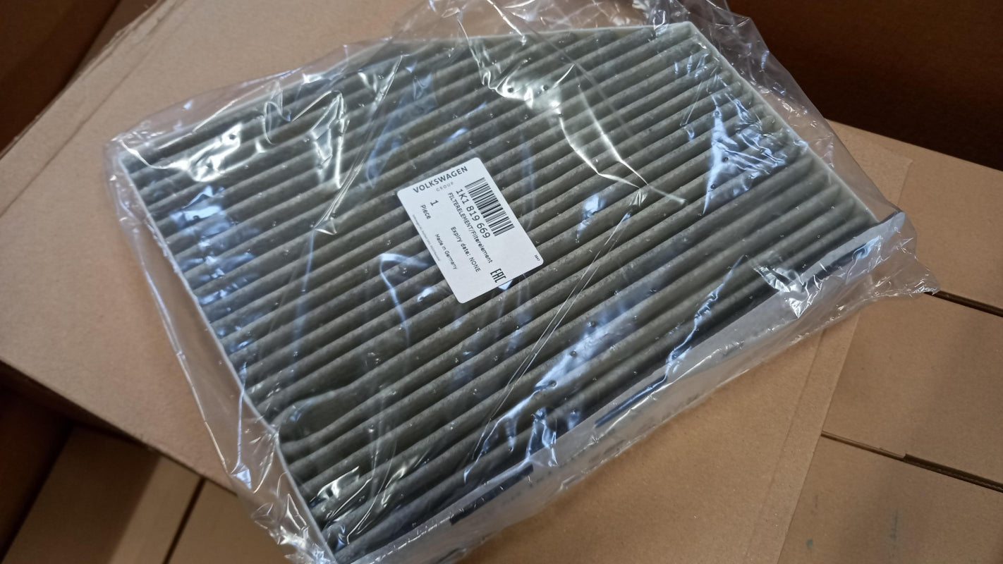 Original AUDI A3 VW Golf SKODA Geruchs- und Allergen Innenraumfilter 1K1819669