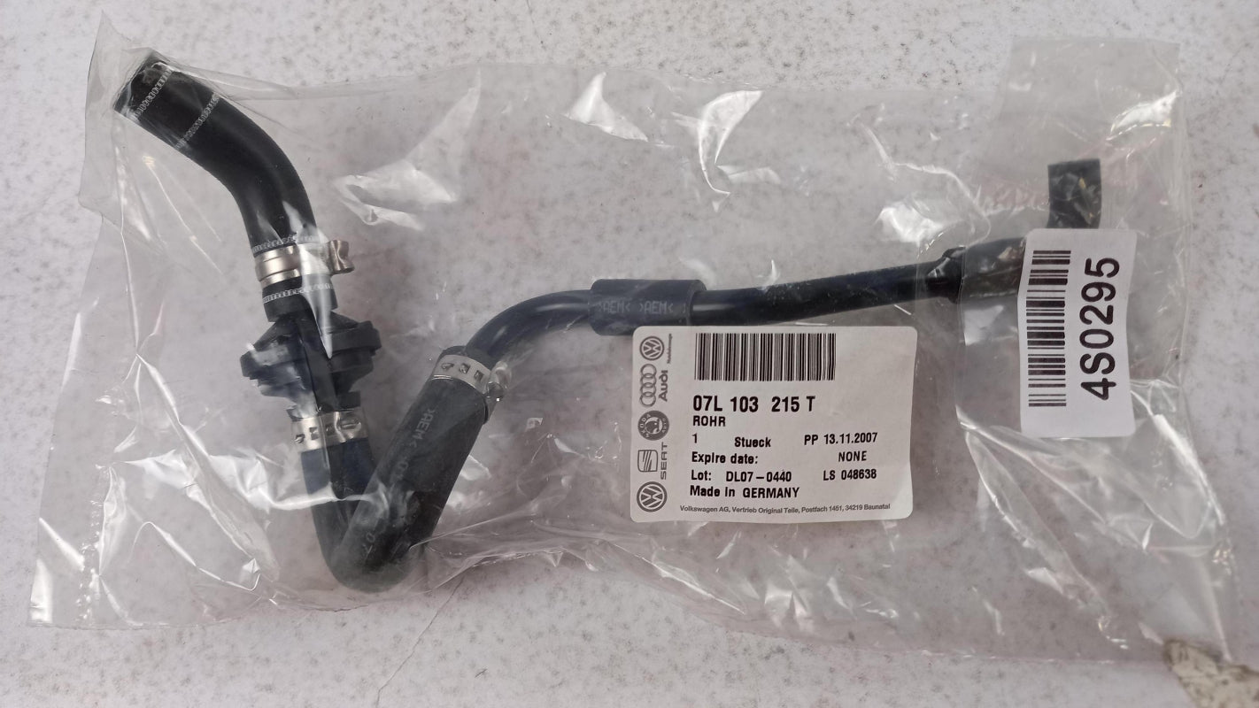 Original OE Volkswagen Kurbelgehäuseentlüftung Rohr 07L103215T