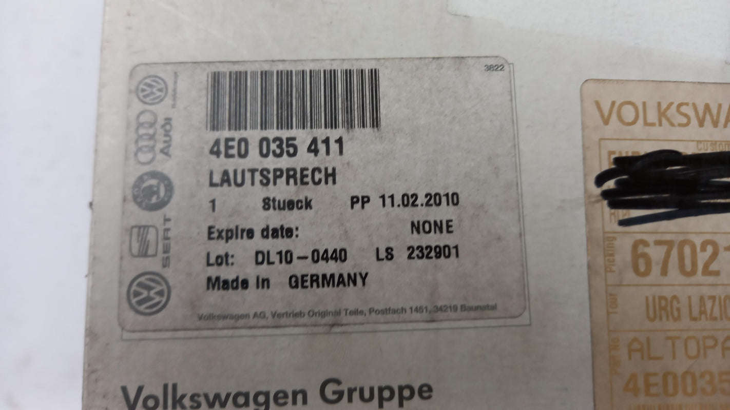 Original OE Volkswagen Lautsprecher 4E0035411