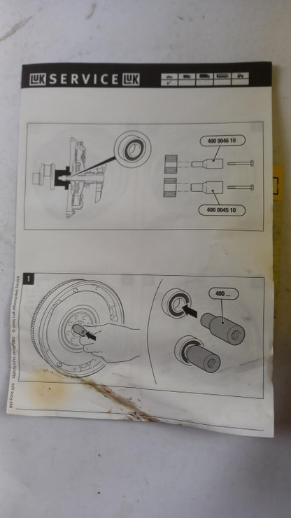 LUK Kupplungssatz für BMW 3er E46 2.0 2.9 D 624310100