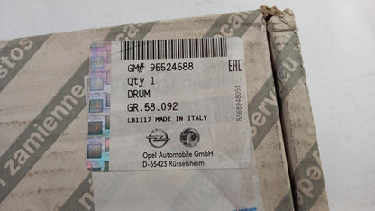 Original OPEL Combo X12 Bremstrommel hinten 95524688