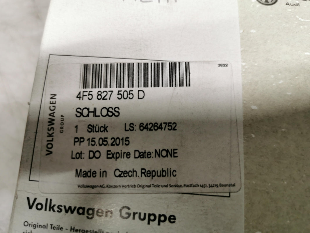 Original AUDI A4 A5 RS5 VW CC Eos Jetta Passat Heckklappenschloss 4F5827505D