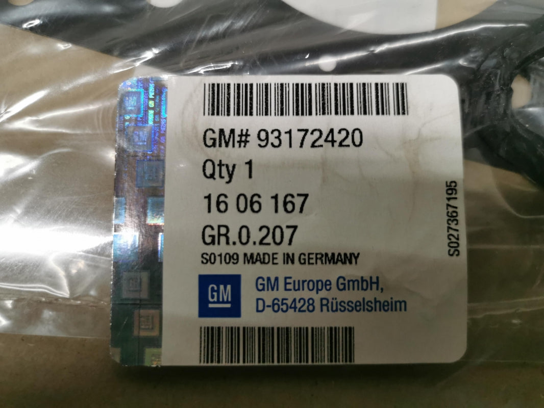 Original OE OPEL Agila-A Corsa-C Zylinderkopf Dichtungssatz 93172420