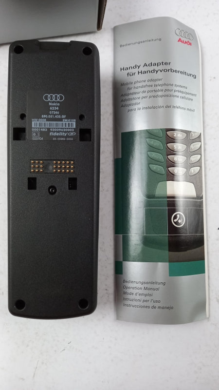 Original AUDI Handyadapter Handyvorbereitung für Nokia 6234 8P0051435GF