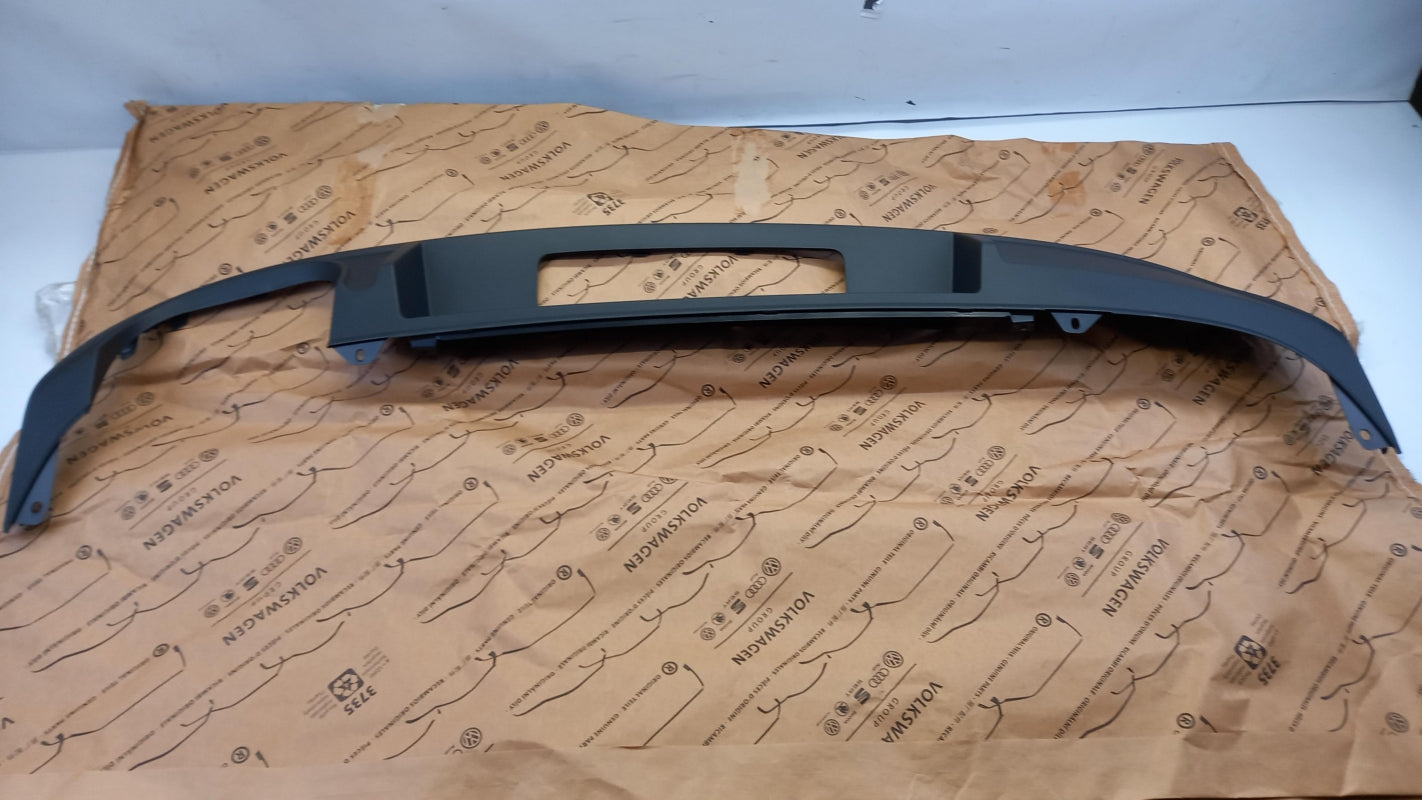 Original SEAT Leon 5F Stoßstangenspoiler satinschwarz unten hinten 5F9807568J9B9