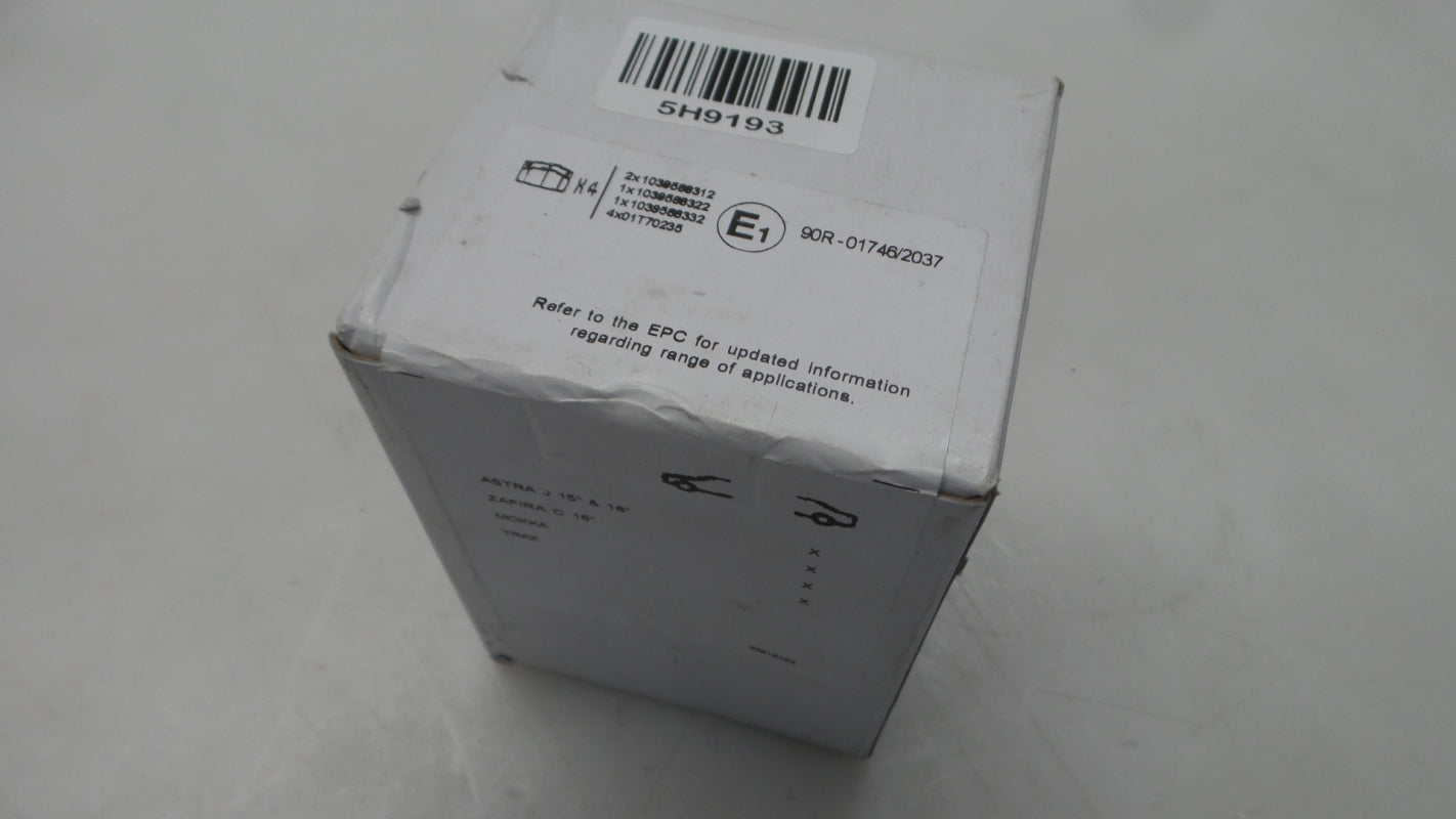 Original OE OPEL Bremsbeläge 95516192