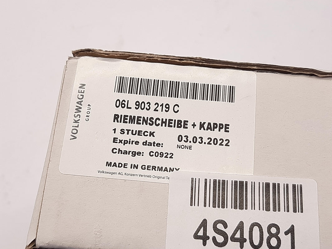 Original AUDI e-tron GT VW Teramont Tiguan Jetta Generatorfreilauf 06L903219C