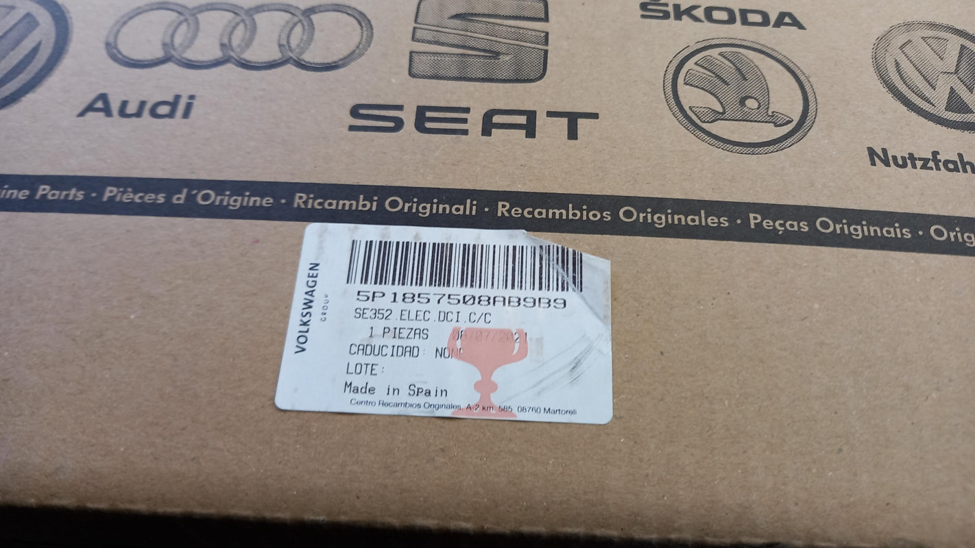 Original SEAT Altea Toledo 5P Außenspiegel satinschwarz rechts 5P1857508AB9B9