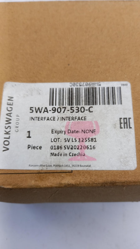 Original AUDI A3 8Y e-tron VW Golf 8 Diagnose-Interface für Datenbus 5WA907530C