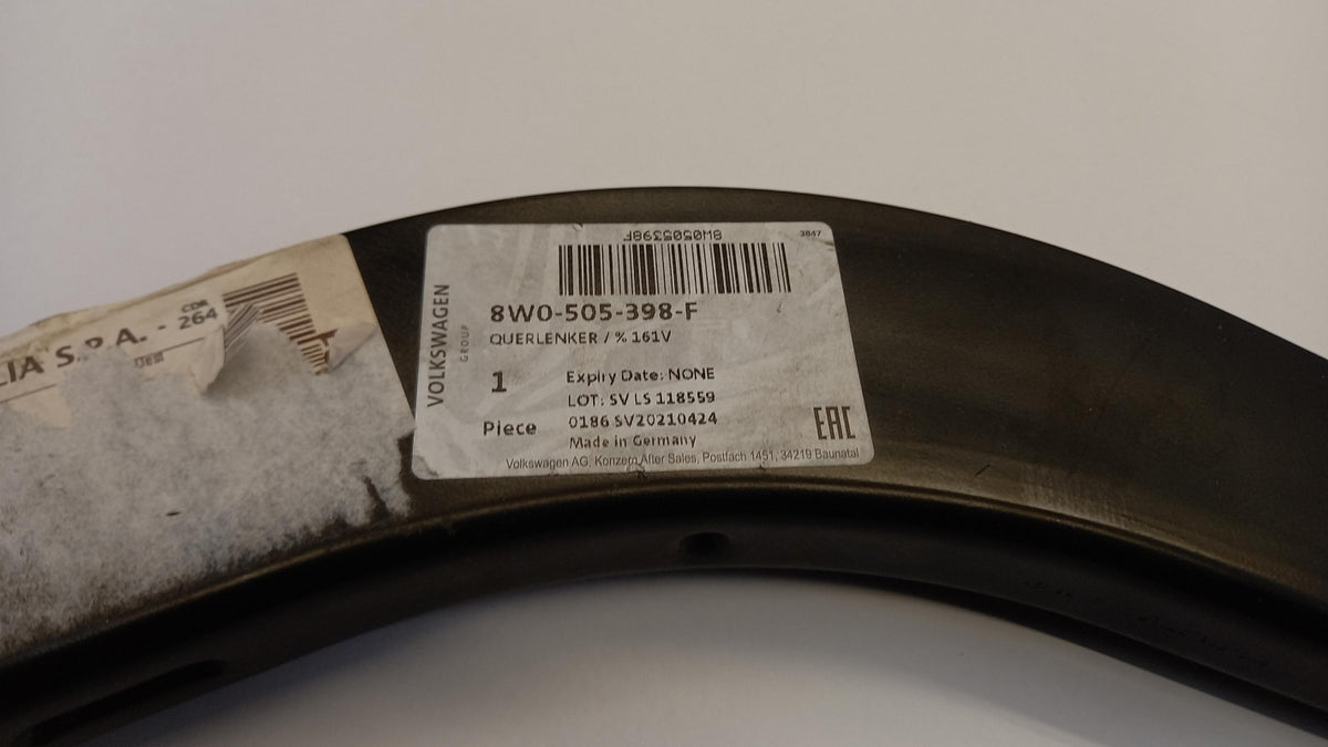 Original OE Volkswagen Querlenker 8W0505398F