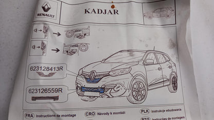 Original RENAULT Kadjar 2015> Kühlergitter vorne 623128413R