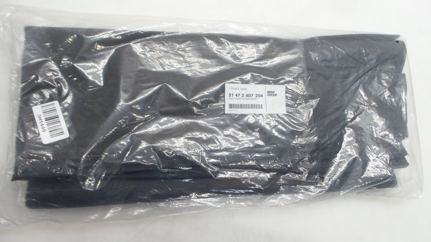 Original BMW 3er E90 7er F01 X6 X5 Z4 Ladekanten-Schutzmatte schwarz 51472407204