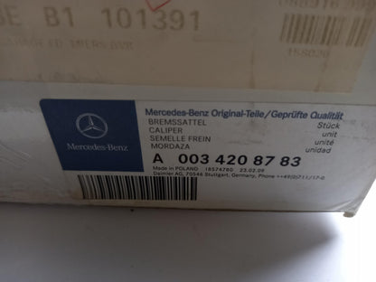 Original MERCEDES-BENZ Sprinter W906 Bremssattel links A0034208783