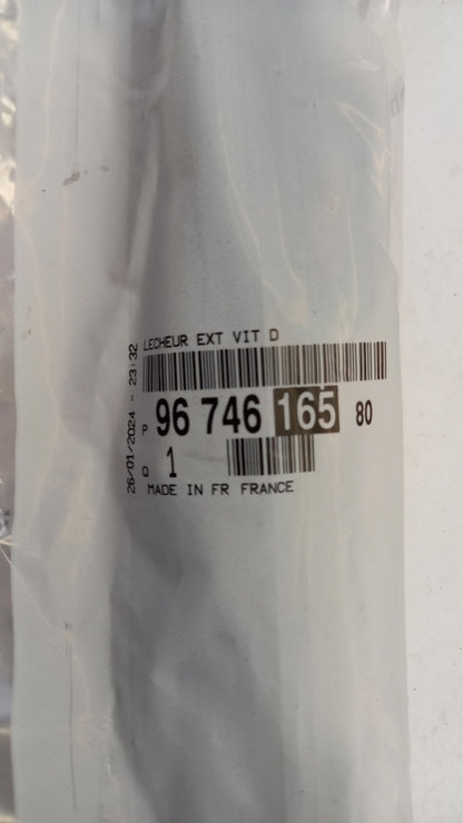 Original PEUGEOT 208  Tür Zierleiste hinten rechts chrom 9674616580