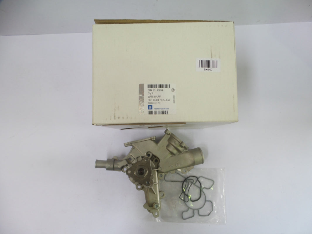 Original OPEL Agila-A Astra-G Corsa-B/C Zafira-A Wasserpumpe + Dichtung 93189693