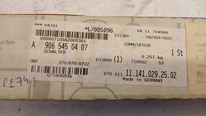 Original OE MERCEDES-BENZ Schaltereinheit A9065450407
