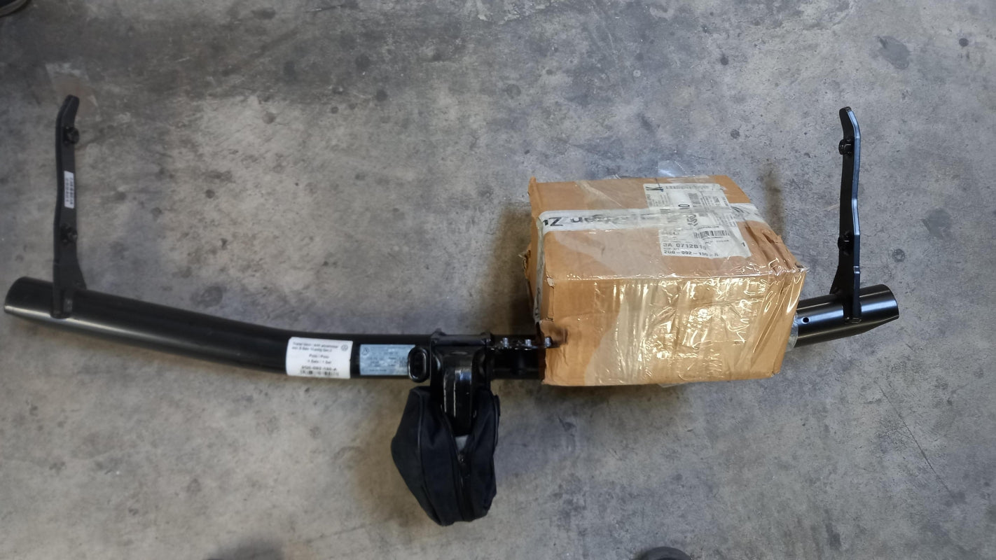 Original VW Polo (MQB-A) 2021- tow bar with 13-pin electrical kit 2G0092150A 
