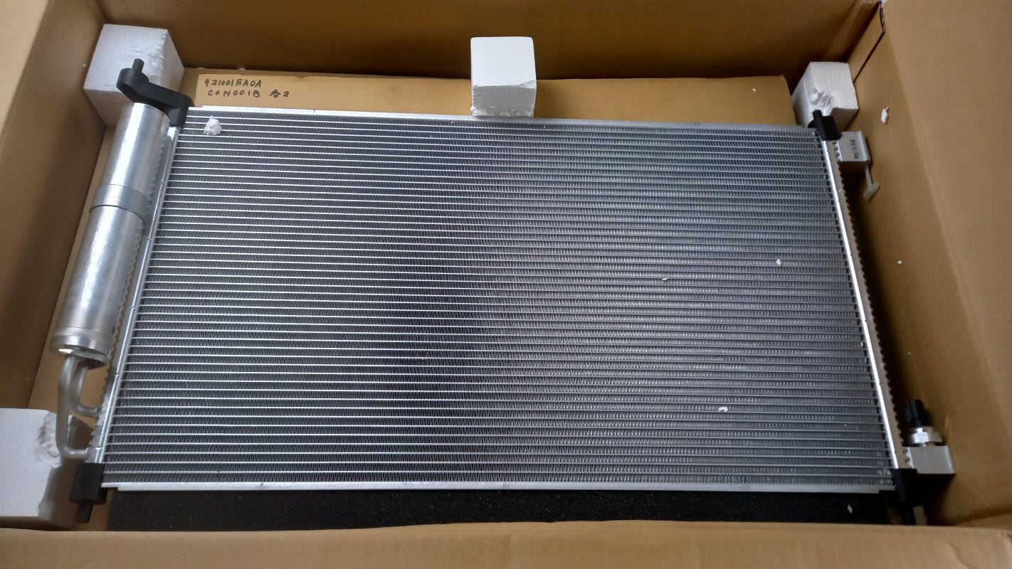 Original NISSAN Cube 2009- air conditioning condenser 921001FA0A 