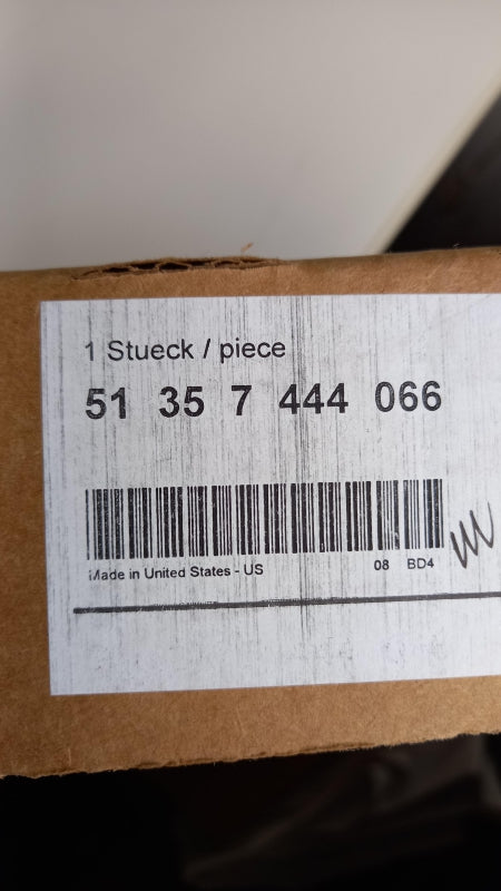 Original OE BMW Türscheiben Dichtung 51357444066