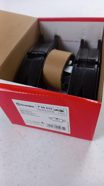 BREMBO Bremsbeläge für BMW 1 E81 E87 3 E90 E91 P06035