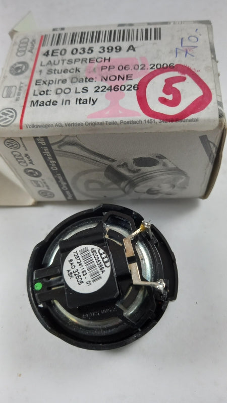 Original AUDI A8 S8 4E Türlautsprecher Hochtöner hinten 4E0035399A