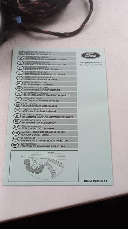 Original FORD C Max Grand C Max 2015-  Anhängerkupplung Elektrosatz 2021621