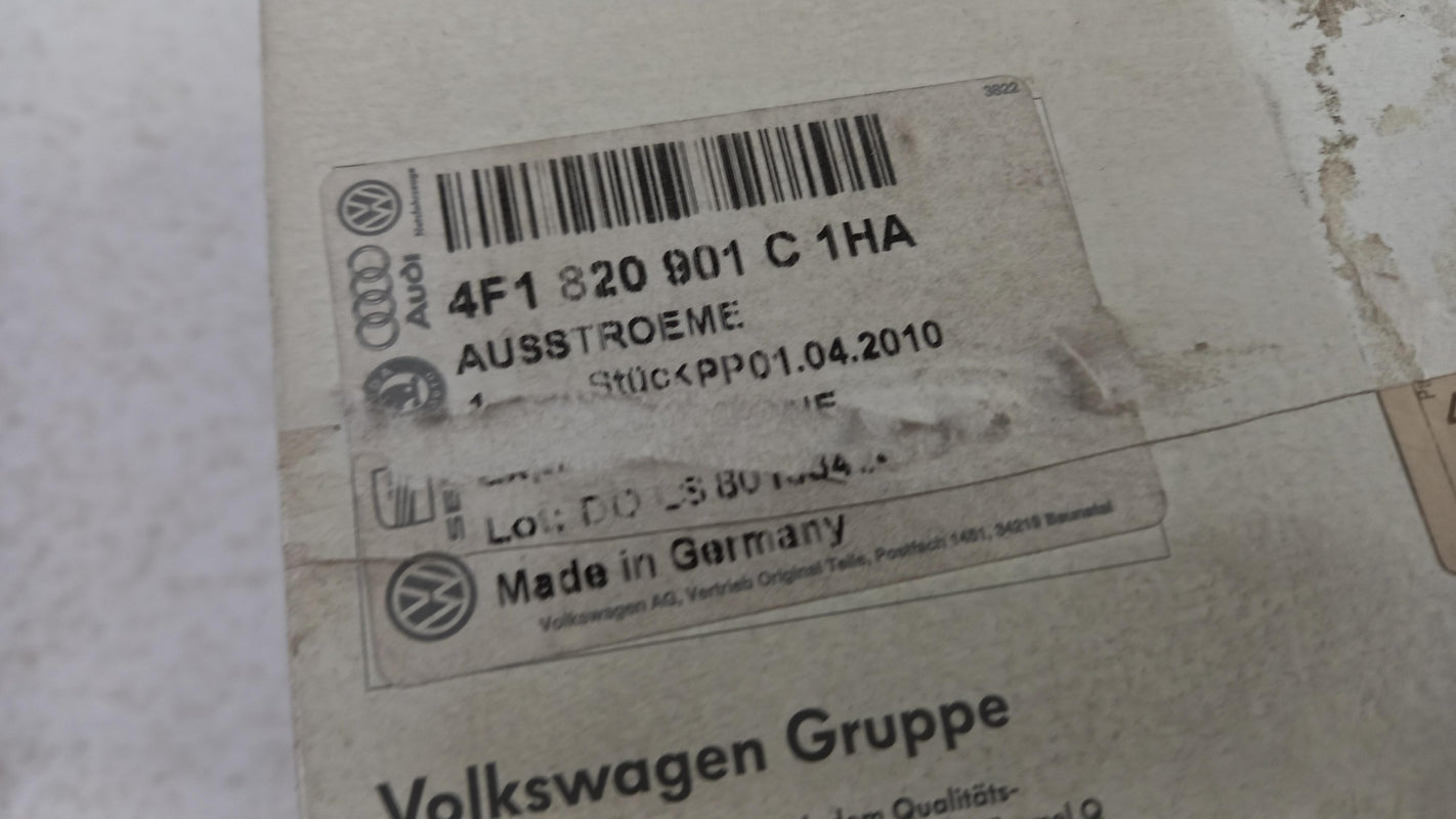 Original AUDI A6 4F Luftdüse links perlgrau metallic 4F1820901C1HA
