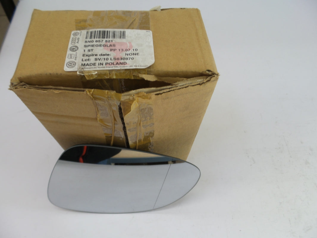 Original OE Volkswagen Außenspiegelglas 5N0857521