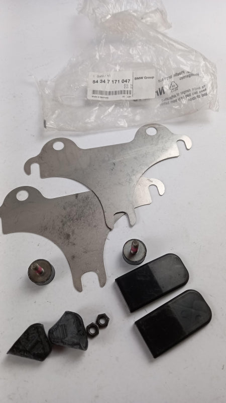 Original MINI Cabrio (R52) Faltdach weiße Marken Pflegeset 54347171047