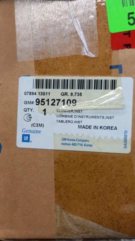 Original OE CHEVROLET Kombiinstrument 95127109