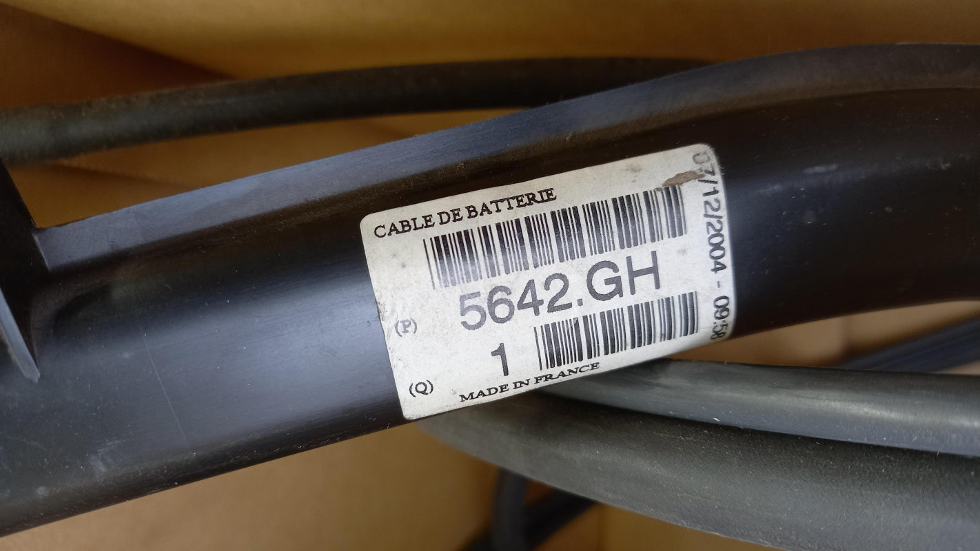 Original PEUGEOT 607 (2004-2010) Kabelbaum Batteriek Plus 5642GH