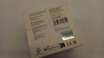 Original Volkswagen ID. Solar Armbanduhr 40mm Holzgehäuse schwarz 11G050800