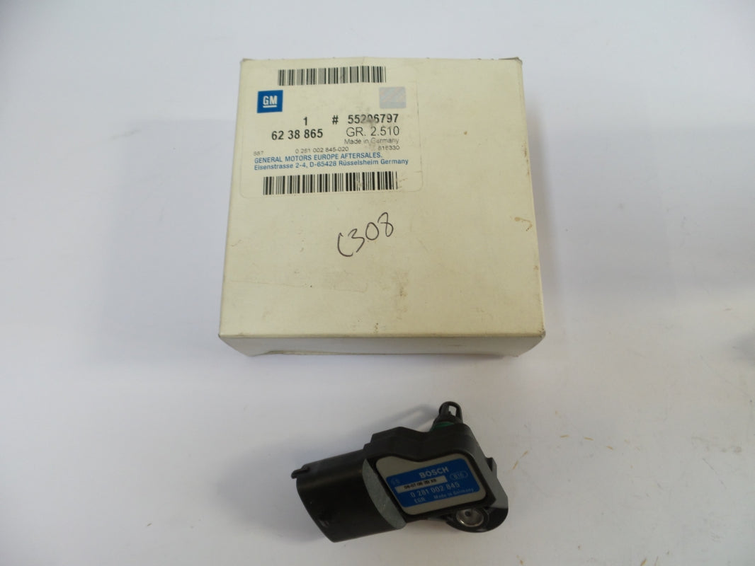 Original OPEL Astra Zafira Insignia Corsa Meriva Ladedrucksensor 55206797
