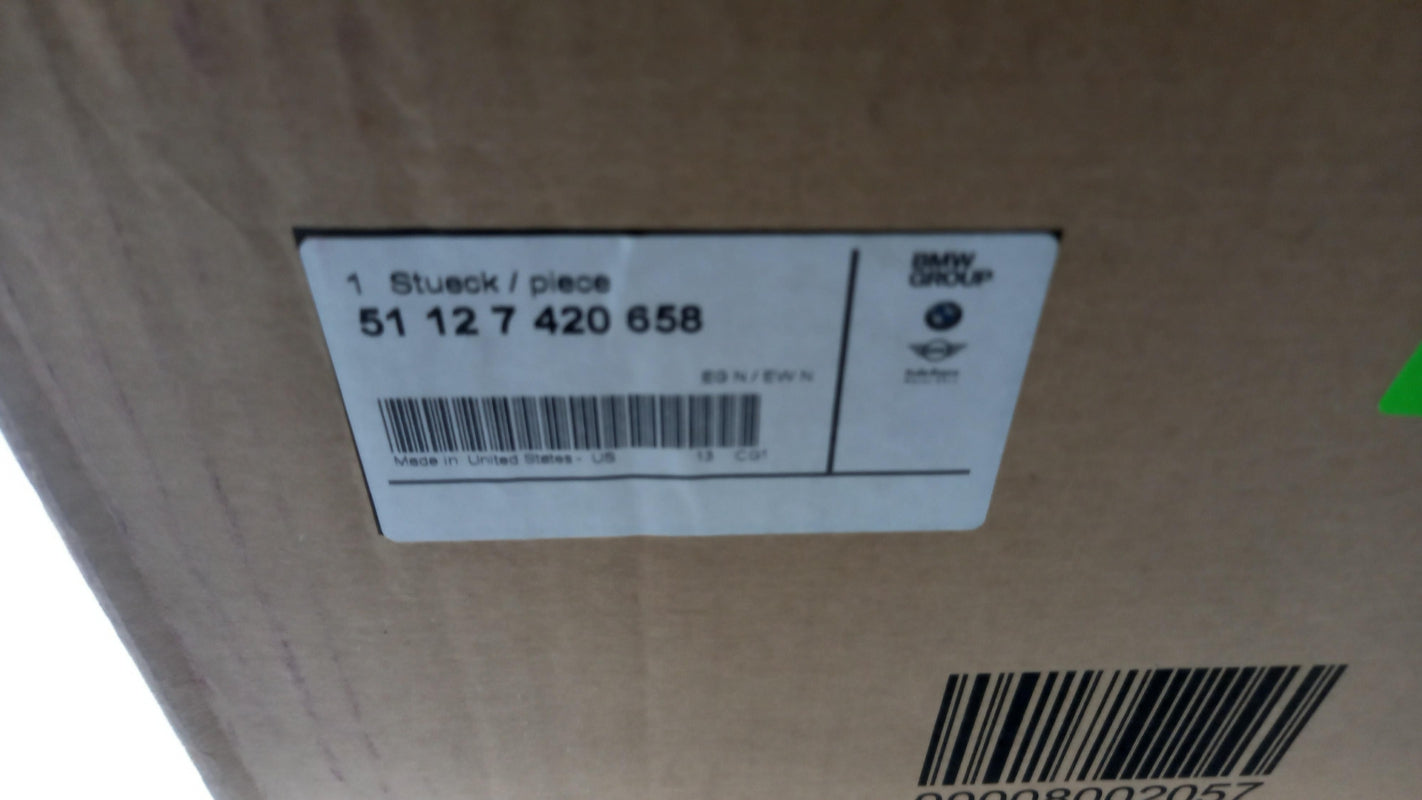 Original BMW X7 G07 Stoßfänger Aufnahme hinten mitte 51127420658