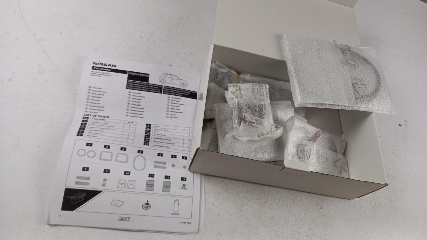 Original NISSAN Micra K13 2013> Styling Kit Metallic-Grau KE6003H007GR