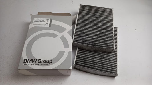 Original BMW 5' G30 G31 6' GT G32 Innenraumfilter Aktivkohle Satz 64115A1BDB6