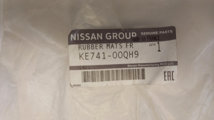 Original NISSAN NV300 Gummifußmatten 1 Reihe KE74100QH9
