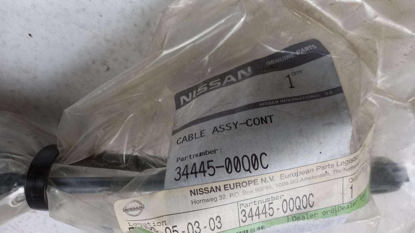 Original OE NISSAN Schaltgetriebe Seilzug 3444500Q0C