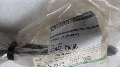 Original OE NISSAN Schaltgetriebe Seilzug 3444500Q0C