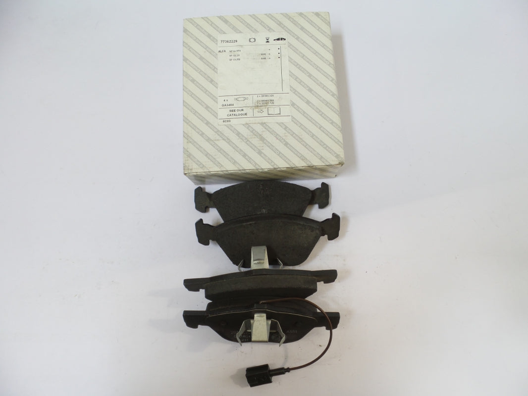 Original ALFA ROMEO 147 GT disc brake pads front 77362229 