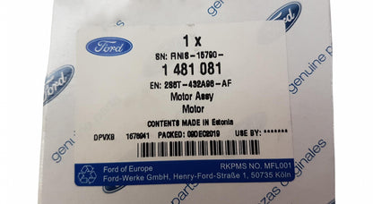 Original FORD Fiesta (CBK) '01-'08 Heckklappe Stellmotor 1481081