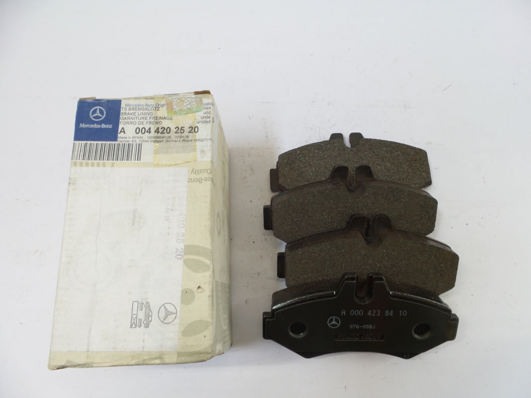 Original MERCEDES-BENZ W901 W90 W903 W904 W463 Bremsbeläge hinten A0044202520