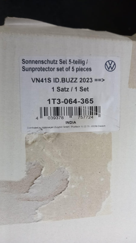 Original VW ID. Buzz Sonnenschutz Satz - 5tlg. 1T3064365