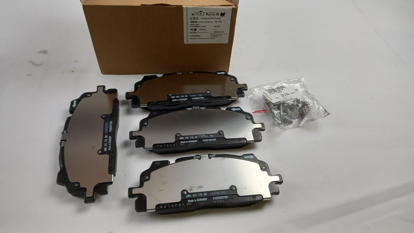 Original AUDI A4 (8W) A5 (F5) A6 A7 A8 Q5 Q7 Q8 Bremsbeläge vorne 4M0698151BH