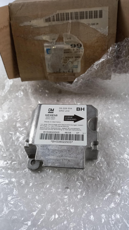 Original OE OPEL Airbag Steuergerät 9195636