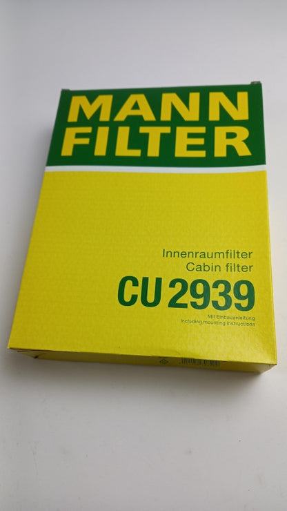 MANN-FILTER für SKODA Octavia II Superb II VW Golf V Innenraumfilter CU2939