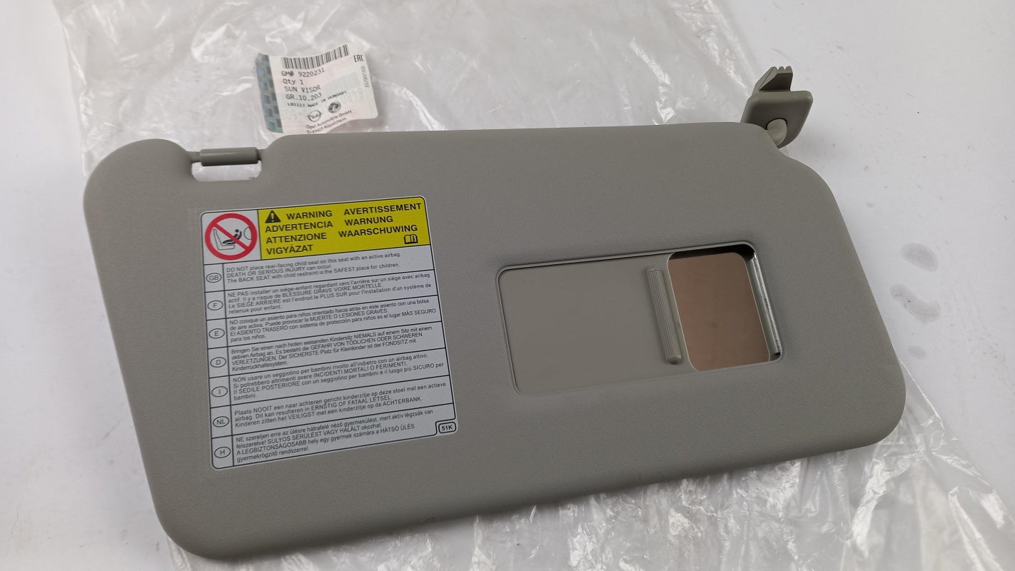 Original OE OPEL Sonnenblende 9220231