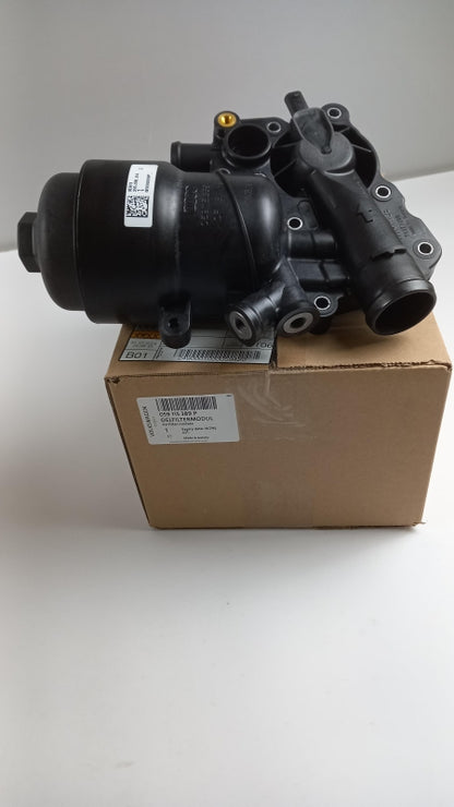 Original AUDI A4 B8 A6 C7 Q5 3.0 TDI Ölfilter mit Thermostat 059115389P